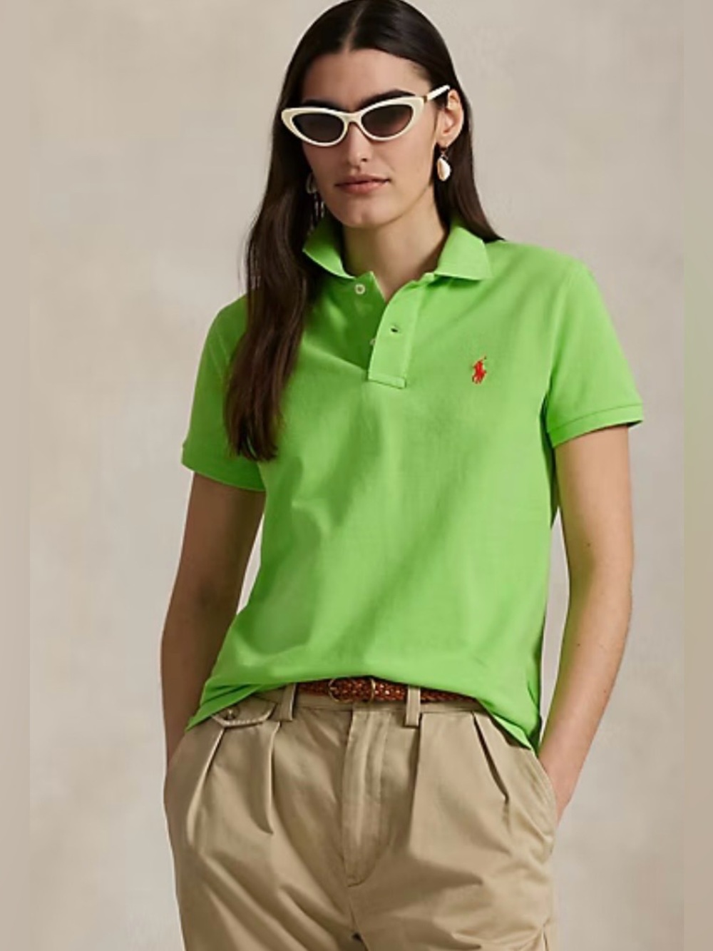 Polo Ralph Lauren The Iconic Classic Fit Mesh Polo Shirt